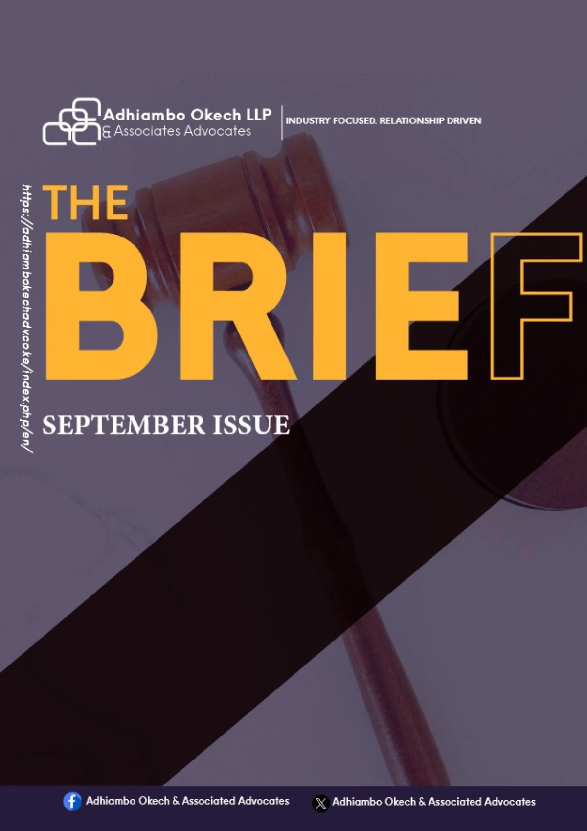Cover of The Brief, September 2024 issue